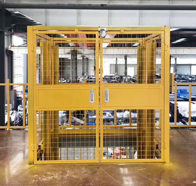 昌都智能导轨式升降机亮相